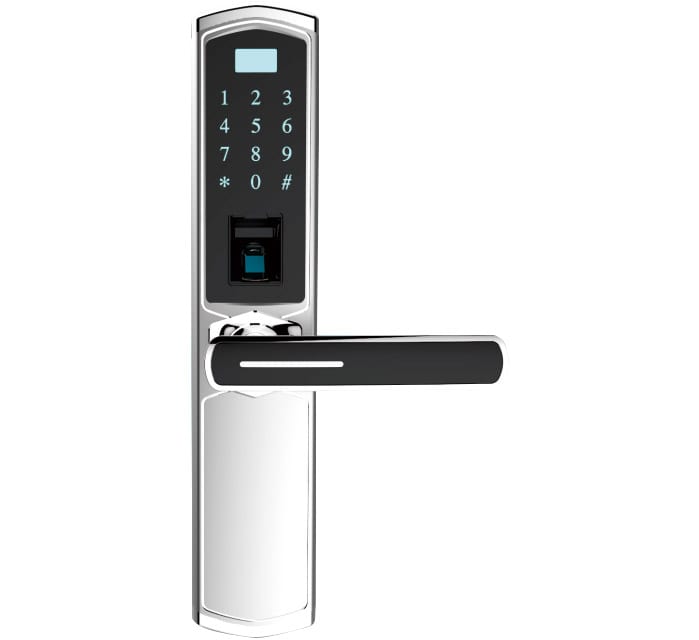 Smart lock Z-11 aluminum color